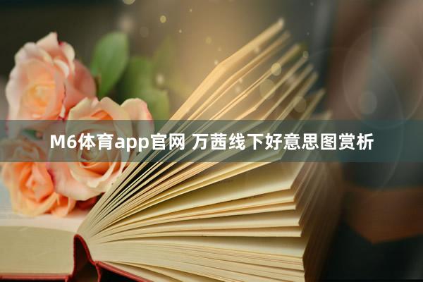 M6体育app官网 万茜线下好意思图赏析