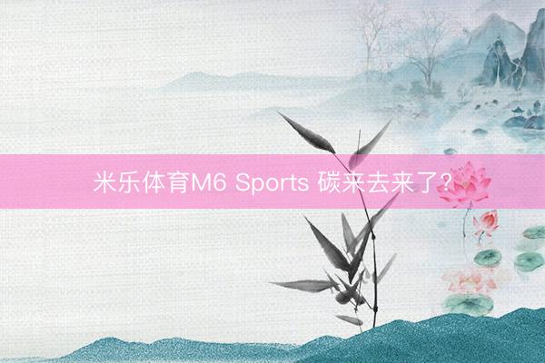 米乐体育M6 Sports 碳来去来了?