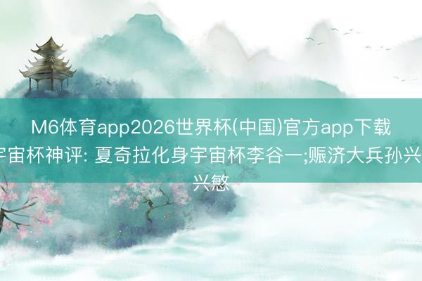 M6体育app2026世界杯(中国)官方app下载 宇宙杯神评: 夏奇拉化身宇宙杯李谷一;赈济大兵孙兴慜